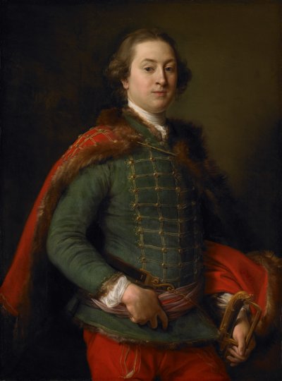 Porträt von John Woodyeare, 1750 von Pompeo Girolamo Batoni